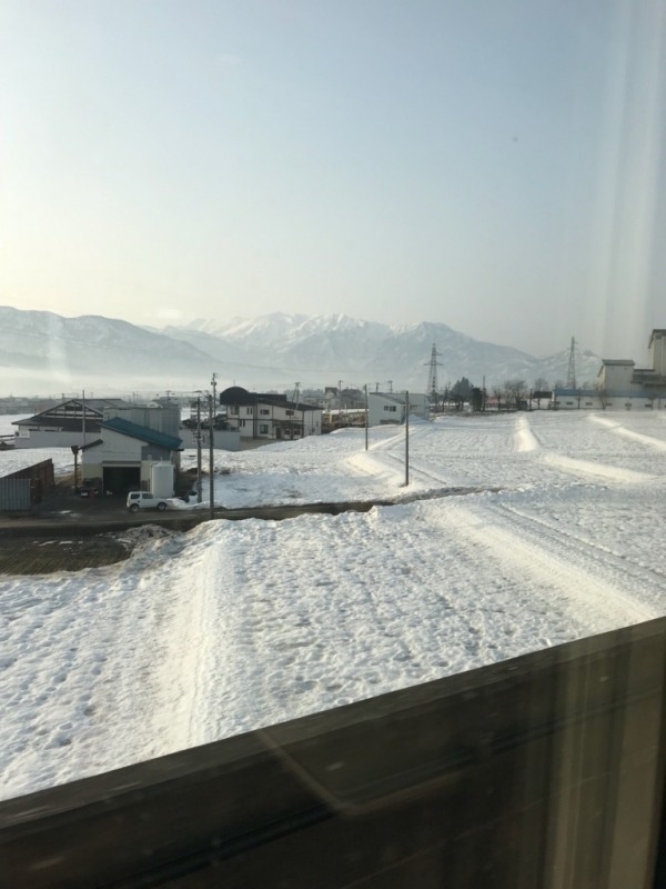 新潟にはまだ雪が・・・